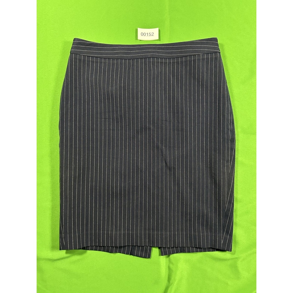 Banana Republic Navy Pinstripe Pencil Skirt Size 2